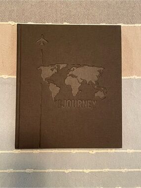 Breitling Black Notebook with Embossed World Journey Motif